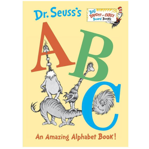Dr. Seuss's ABC: An Amazing Alphabet Book! (Larger Trim Size) (Big Bright & Early Board Book)