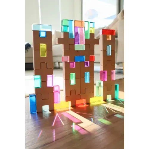 H-Cross Blocks with Lucites Set