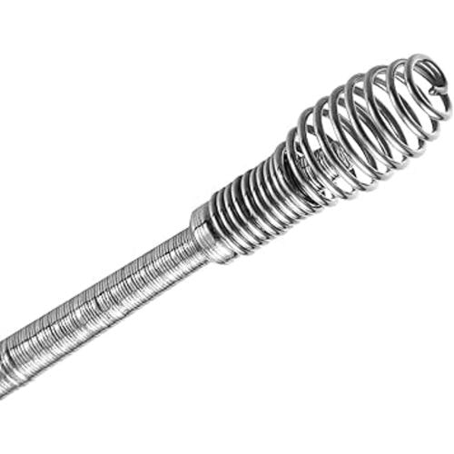 DOITOOL Spiral Ear Wax Remover Spiral, 5pcs Ear Wax Removal Stainless Steel 360° Spiral Cleaning Ear Pick Earwax Remover Spiral (Silver)