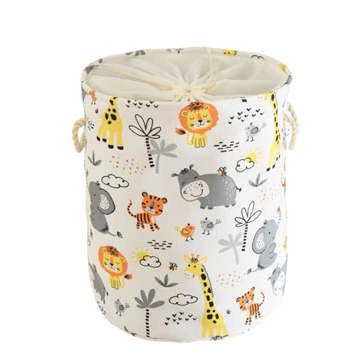 Foldable Animal Laundry Hamper, Portable, Handle, Easy to Clean