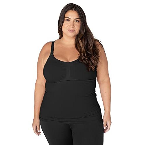Kindred Bravely Sublime Pumping & Nursing Tank Tops, Hands Free, Adjustable Pumping Bra with Easy Clip for All Breast Pumps