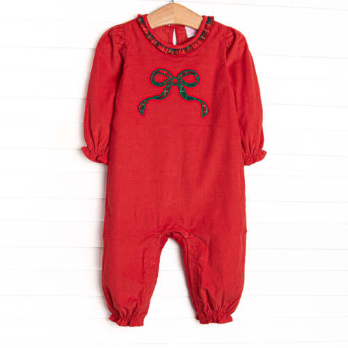 Christmas Cheer Applique Romper, Red – Stitchy Fish
