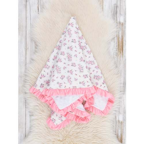 Rustic Rose Minky Blanket