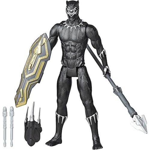 Avengers Titan Hero Series Blast Gear Deluxe Black Panther Action Figure
