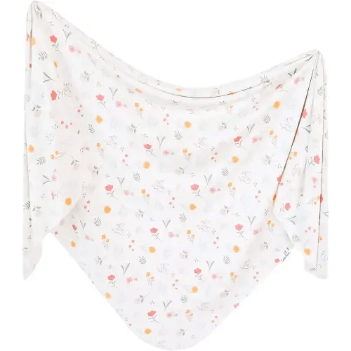 Copper Pearl Baby Swaddle Blanket - Premium Knit Baby Blanket, Large Soft Stretchy Receiving Blankets for Baby Boy and Girl, Swaddles for Newborn, Infant, and Toddler (Mabel)