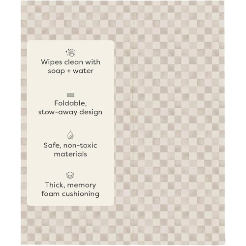 House of Noa Foldable Baby Tumbling Mat – Foldable Kids Play Mat | Durable, Stylish, and Cushioned Design