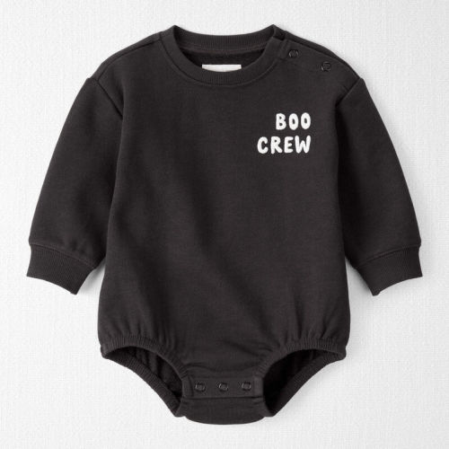 Baby Organic Cotton 'Boo Crew' French Terry Bubble | Carter’s Oshkosh Canada