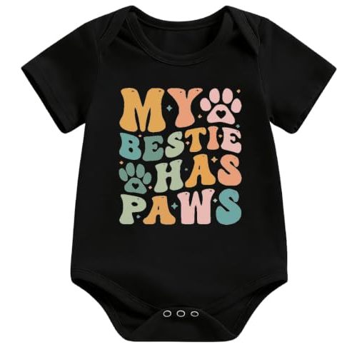 hrcfbk Newborn Baby Boy Girl Bodysuit Funny Letters Print Short Sleeve Pregnancy Announcement Baby Reveal Romper