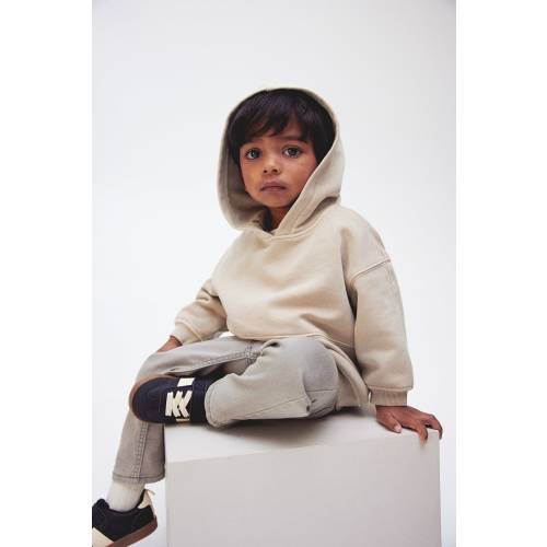 WASHED-LOOK HOODIE