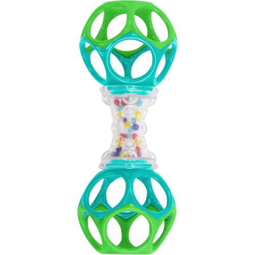 Bright Starts Oball Shaker Rattle Toy, Ages Newborn Plus