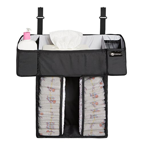 4moms Breeze Playard Diaper Storage Caddy - Black