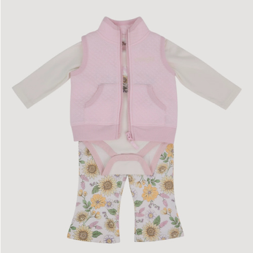 Wrangler Baby Girl Sherpa Vest Set | NEW & FEATURED | Wrangler®