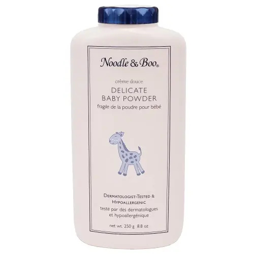 Noodle & Boo Delicate Baby Powder with Pure Cornstarch and Aloe, Talc Free