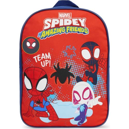 Get Trend Marvel Spidey Mini Backpack Kids Toddlers 13x9” Rucksack Kindergarten Bag Preschool Sports Travel Backpacks 3+ Gifts for Kids (Red Spidey)