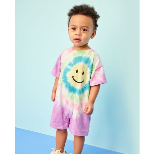 Baby Oversized Tie-Dye Romper