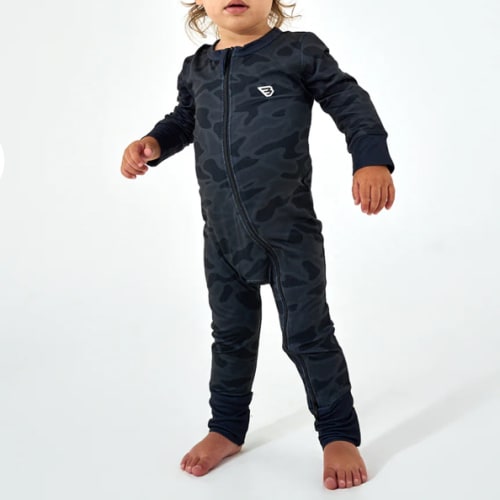Baby Zip Up - Black Camo – BURLEBO