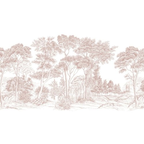 The Long Walk - Earthy Pink - Panorama