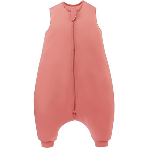 PurComfy Bamboo Viscose Toddler Sleep Sack with Feet, 12-18-24-2t-4t-5t