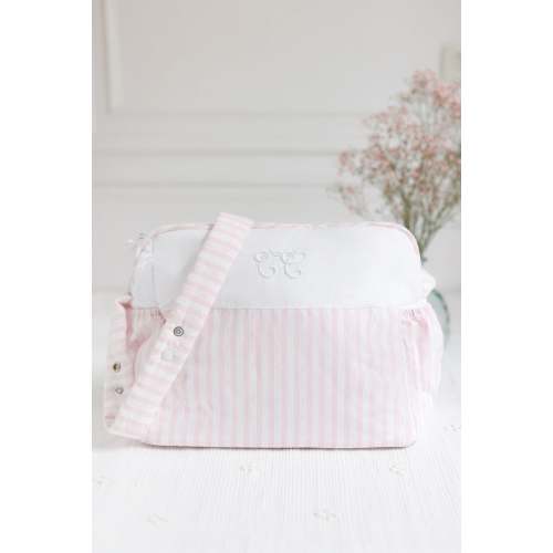 Nappy bag - Garda Pink ple Cotton unisex | Tartine et Chocolat