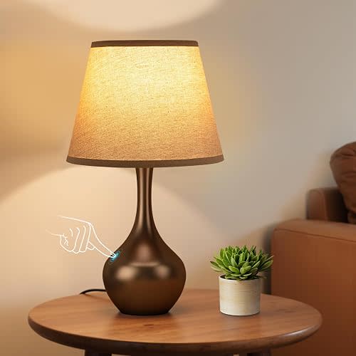 Seealle Touch Table Lamp for Bedroom