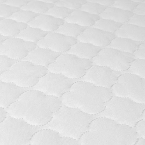 Sealy Stain Release Waterproof Fitted Crib & Toddler Mattress Protector Pad