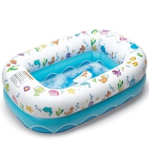 Mommy's Helper Under the Sea Inflatable Tub - Blue