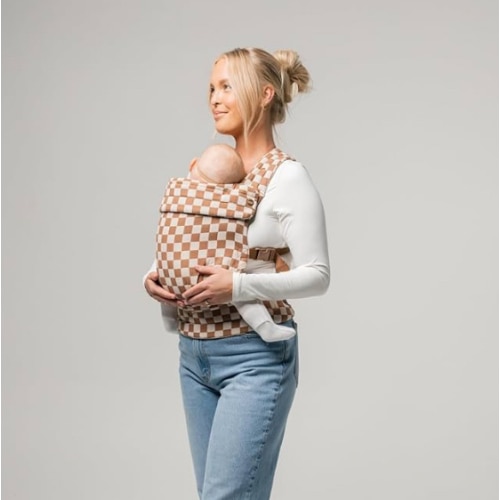 The Monarch Carrier - Mocha Check – Mabē