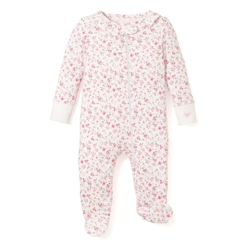 Dorset Floral Pima Cotton Footie, 0-3 M