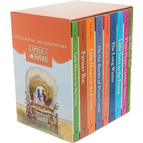 Little House Complete 9-Book Box Set: Books 1 to 9―Beloved Historical Fiction for Young Readers