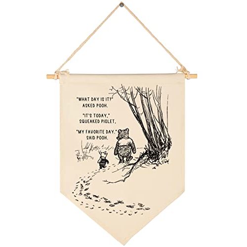 Nursery Wall Flag Decoration,Baby Bedroom Pennant Decor,Playroom Sign,Front Door Decor,Nursery Banner Decoration Gift for Boy Girl Kids,Baby Present Shower,New Home Birthday Christmas Gifts
