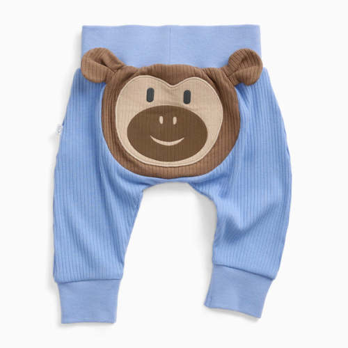 Shop Monkey Ribbed Joggers with Cute Bum Detail | MORI US