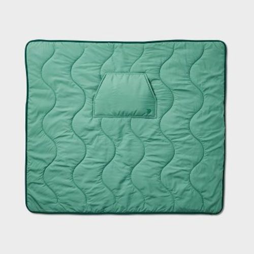 42''x37'' Sidelines Lap Outdoor Blanket - All In Motion™ Green