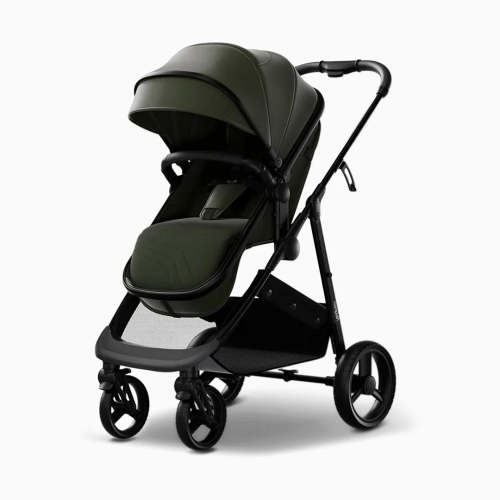Mompush Wiz 2-In-1 Convertible Baby Stroller - Forest Green