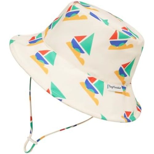 Tiny Twinkle Baby&Toddler Sun Hat|Adjustable UPF 50+ Bucket Hat for Infants&Kids|Lightweight Quick-Dry Hat for Beach&Swim