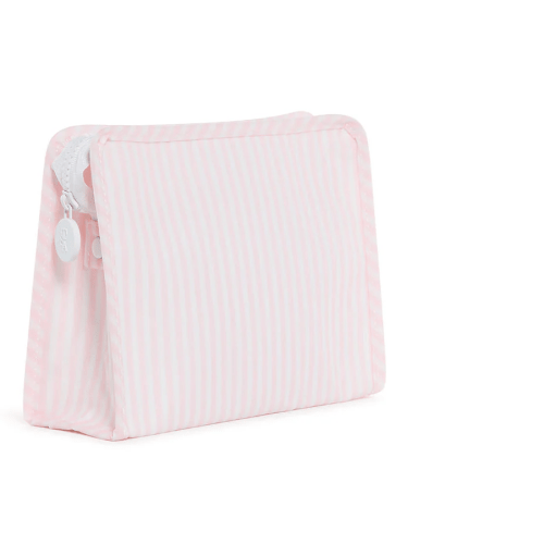 TRVL Roadie Medium Zip Pouch - Pimlico Stripe Pink