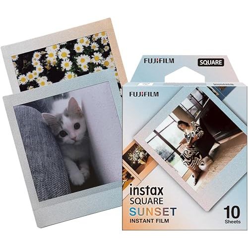 FUJIFILM Instax Square Sunset Film - 10 Exposures