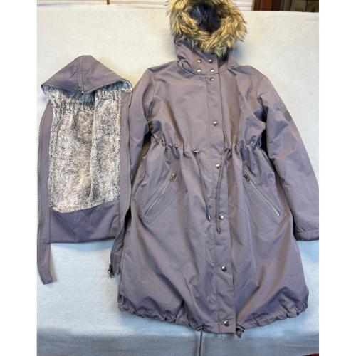 Seraphine Women's Grey Coat for Baby-Wearing