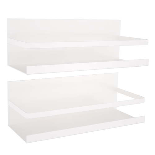 2 Pack Magnetic Spice Rack for Refrigerator, Magnetic Shelf for Fridge ,Kitchen Storage Organizer