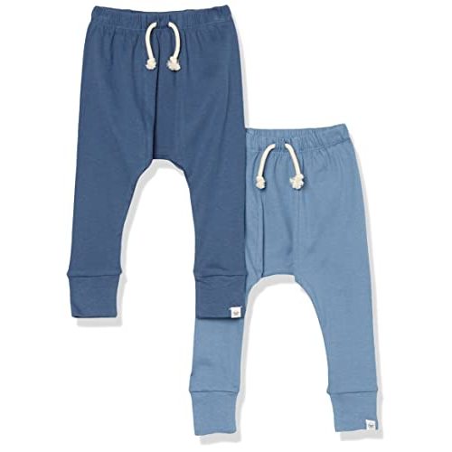 Multipack Honest Pants Joggers Pull on 100% Organic Cotton for Infant Baby and Toddler, Boys, Girls, Unisex