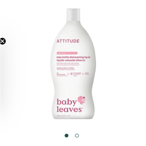 High Performance Baby Dish Soap for Baby Bottle I ATTITUDE