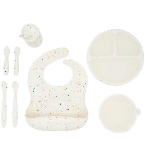 Baby-Led Weaning Silicone Feeding Bundle - 10 piece set