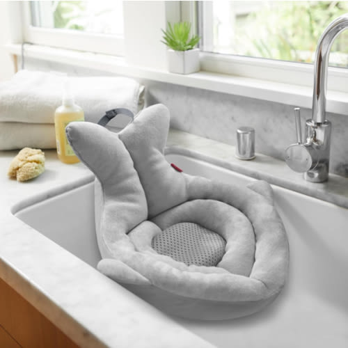 Skip Hop Soft Sink Baby Bath Tub, Moby, Grey