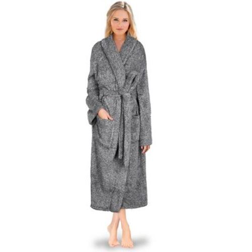PAVILIA Premium Womens Plush Soft Robe Fluffy Warm, Fleece Faux Shearling Shaggy Bathrobe