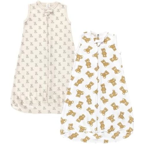 Hudson Baby BabyCotton Long-Sleeve Wearable Sleeping Bag, Sack, Blanket