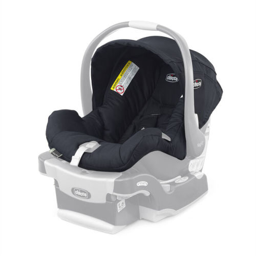 KeyFit ClearTex Infant Car Seat Cover Set - Black