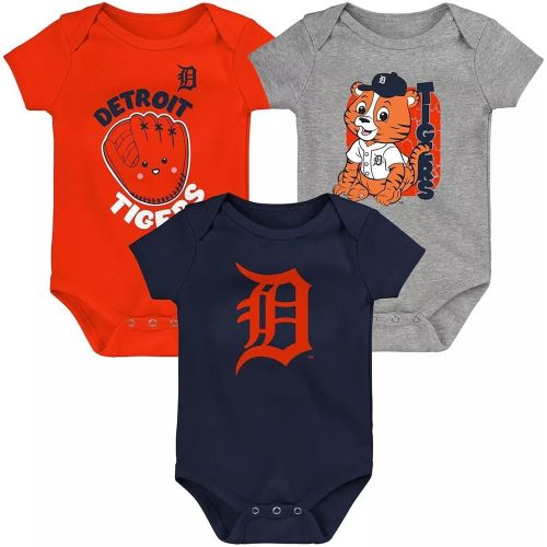 Outerstuff MLB Newborn & Infants 0-24 Months Change Up 3 Piece Onesie Creeper Romper Set