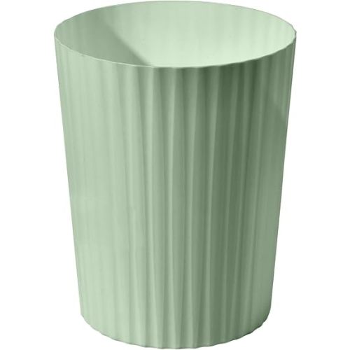 Versatile 2 Gallon Plastic Trash Can, Green