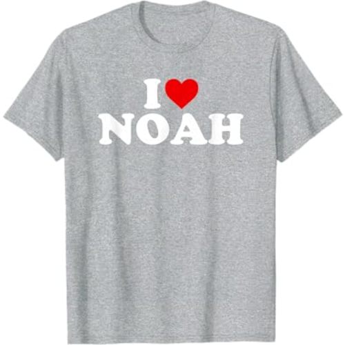 I Love Noah - Heart T-Shirt