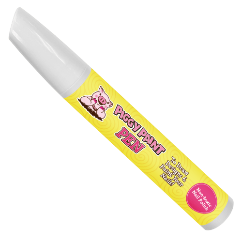Yippee Yellow Piggy Paint Pen - Kids Non-toxic Nail Polish