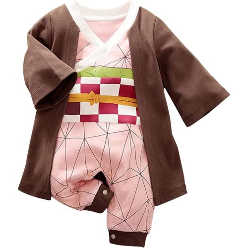 Cute Baby Boy Girl Romper Newborn Anime Onesie Toddler Halloween Cosplay Jumpsuit Outfit clothes